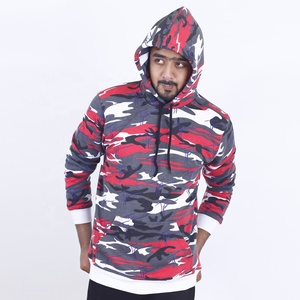 Men's High Quality Long Sleeve Hoodies New Camouflage Fashion with Custom Logo Embroidery Breathable and Windproof for Winter - Product Image 2