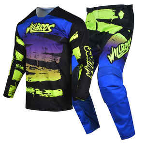 Traje de carreras personalizado OEM motocicleta de dos piezas diseñado para transpirabilidad y comodidad durante viajes largos - Product Image 5