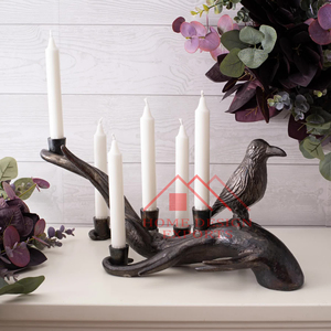 Portavelas de Aluminio con Forma de Pájaro para Decoración del Hogar, Portavelas Ecológico de Aluminio para Velas de Té, Último Modelo - Product Image 2