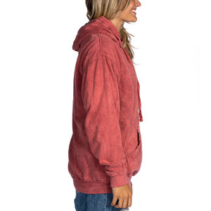 Sweat-shirts oversize en molleton de coton lourd à impression personnalisée, effet délavé, vintage, pull à capuche délavé à l'acide pour hommes, OEM - Product Image 3