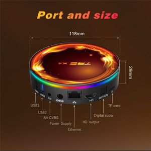 T95 X4 Android 11 TV Box Amlogic S905X4 4GB 64GB 1000M 8K 3D <span class=keywords><strong>BT4</strong></span>,<span class=keywords><strong>0</strong></span> 2.4G & 5G Wifi Media Player Set Top Box - Product Image 5