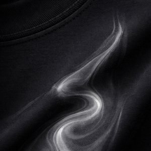 OEM Custom Washed Black Oversized T <b>Shirt</b> for Men Soft Cotton Streetwear <b>Flame</b> Design Wholesale Summer Top - Product Image 6