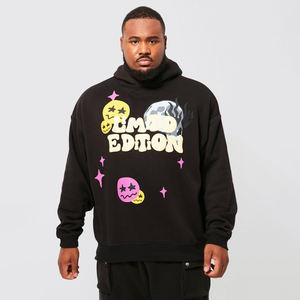 Sudaderas con Capucha para Hombre al por Mayor, 100% Algodón, Precio Bajo, Diseño con Bolsillo de Forro Polar Térmico, Impresión Digital, Colección de Invierno - Product Image 1