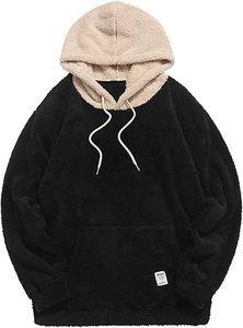 Custom Winter High Quality Long Sleeve Turn-down Collar Outdoor Zipper Patchwork <b>Sherpa</b> Full-Zip <b>Fleece</b> Jacket for <b>Men</b> - Product Image 2