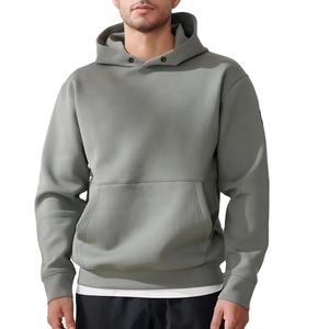 Survêtement de sport d'hiver personnalisé de haute qualité 350 GSM, anti-humidité, streetwear, coupe oversize, 100% coton épais - Product Image 1