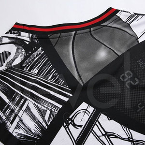 Wholesale Unisex Custom Design Basketball & Football Jersey Sets Sublimation Printing Basketball Wear Logo New Sportswear <b>Model</b> - Product Image 3