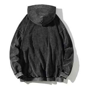 ผ้าฝ้าย100% ขนาดใหญ่กว่าปกติสไตล์วินเทจผ้าเทอร์รี่ฝรั่งเศสสำหรับบุรุษฤดูหนาวเป็นมิตรกับสิ่งแวดล้อมแสงแดดจางหายไป500 GSM ล้างกรดเปล่ากำหนดเอง2025 - Product Image 2