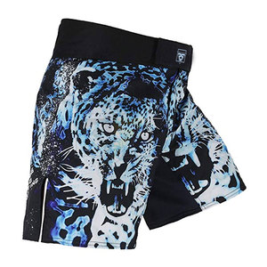 Mma กางเกงขาสั้นพิมพ์โลโก้ตามสั่งกางเกงขาสั้นเปล่าสำหรับต่อสู้ - Product Image 4