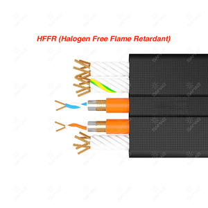 Cable de control flexible 18x0,75mm más 2 pares Blindados de 2x0,22mm con aislamiento HFFR ignífugo libre de halógenos - Product Image 1