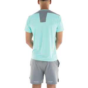 Conjuntos de dos piezas de verano para hombre Ropa deportiva de secado rápido Conjunto de camiseta de manga corta y pantalones cortos deportivos 2025 - Product Image 5