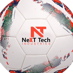Next Tech Nouveau style Technologie hybride de football Ballon de match professionnel Matériau de texture en TPU Conception personnalisée et logo personnalisé - Product Image 2