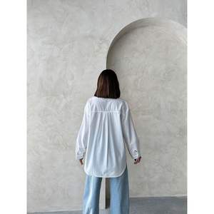 Camisa de Lino a Rayas para Mujer, Blusa Elegante y Cómoda - Product Image 1