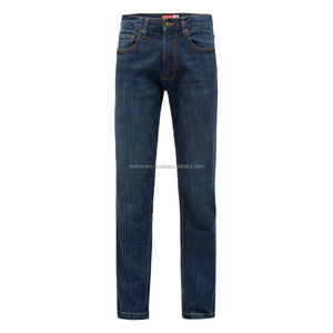 กางเกงยีนส์ทรงแบ็กกี้ของผู้ชายกางเกงยีนส์ทรงหลวมแนวย้อนยุคแบบสั่งตัดมาใหม่ - Product Image 5