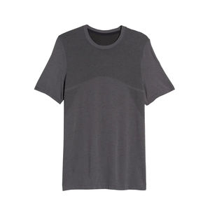 Vêtements pour hommes T-Shirt pour hommes à manches courtes tendance décontractée 100% coton anti-rides T-shirts Logo personnalisé coupe ample pour hommes - Product Image 4