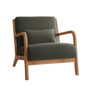 Sillas de restaurante más vendidas con madera lisa pulida y una combinación de espuma gruesa y tela suave - Product Image 4