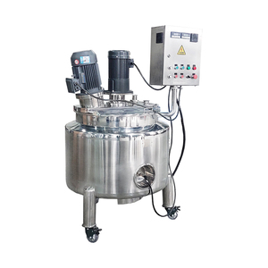 316L Sanitary Mixing Tank with <b>Jacketed</b> <b>Cooling</b> for Dairy and Juice Processing - Product Image 1