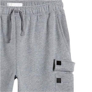 Pantalons pour hommes délavés Pantalons de survêtement en molleton cargo doux avec dos brossé Pantalons chauds Joggers décontractés avec poches cargo à bas prix - Product Image 5