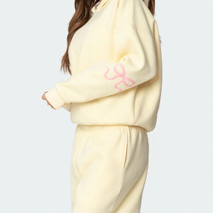 Conjunto de dos piezas, ropa de mujer, chándales personalizados para mujer, conjunto de chándales más barato al por mayor - Product Image 4