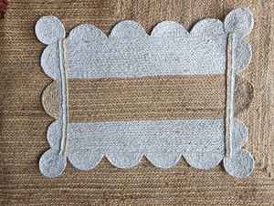 Alfombras Modernas Hechas a Máquina con Diseño Floral de Yute, Estilo Tikki, Rectangulares, Trenzadas, Antibacterianas, Antideslizantes, Ecológicas y de Pelo Corto - Product Image 2