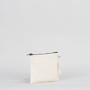Bolso de mano sin forro de gabardina 6x5, bolsa de algodón natural - Product Image 2