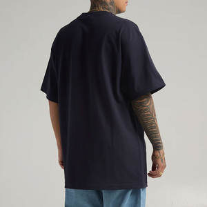 Camisetas de algodón de gran tamaño con gráfico de letras para hombre - Product Image 2