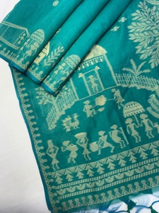 Dernière Tendance Muga Coton Avec Tissage Saree Femme Fabricant De Mode Et Fournisseur De Surat - Product Image 6