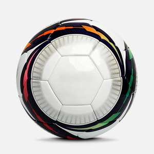 Alta exigente tendencia mejor servicio Oem entrenamiento de fútbol pakistaní pelota de fútbol diseño de la máquina tamaño 5 PU pelota de fútbol de cuero - Product Image 1