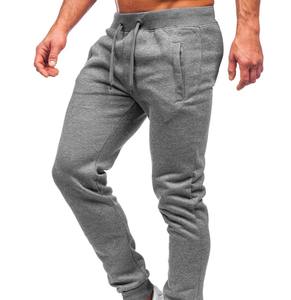 Pantalones de chándal sueltos de pierna recta lavados con ácido negros vintage con estampado de algodón de alta calidad personalizados para hombre servicio OEM - Product Image 2