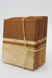 Posavasos de madera de resina epoxi ecológicos más buscados, diseño duradero, patrones personalizados, alfombrillas para el hogar y la Oficina - Product Image 2