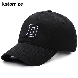 Gorra de béisbol de algodón suave de alta calidad, logotipo bordado con letras y visera de equipo deportivo negro, gorra Snapback para hombres y mujeres, ropa informal - Product Image 4