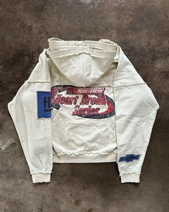 High Quality acid Wash Zip up <b>Hoodie</b> Distressed Sun Faded Custom Fleece100% cotton Zip up Men's Hoodies & Sweatshirts print - Product Image 6