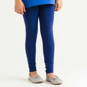 100% Cotton <b>Women</b> <b>Leggings</b> Teenagers Summer Solid <b>Blue</b> Mid Waist Workout Active Wear Yoga <b>Leggings</b> Best Sale - Product Image 4