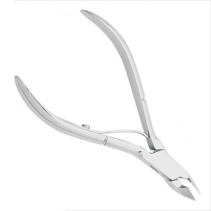 Caja de pinzas para uñas de cutículas de acero inoxidable de alta calidad profesional, envío rápido, 4 ", hecho en Pakistán - Product Image 6