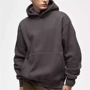 Sudadera con capucha de lana suave para hombre, jersey de manga larga, cálido, cómodo, gimnasio, informal, Otoño, bordado básico - Product Image 2