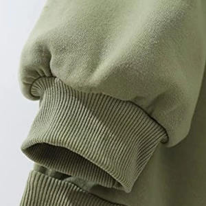 Jersey de manga larga informal multicolor personalizado, sudadera cómoda de punto básico liso en blanco para mujer, conjunto alto personalizado a la moda - Product Image 3