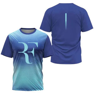 Camiseta Deportiva de Secado Rápido para Hombre y Mujer, para Verano, para Actividades al Aire Libre, Fitness, Running, Bádminton, Tenis de Mesa, Manga Corta - Product Image 1