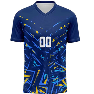 Camiseta de Fútbol Unisex Ligera y Duradera, Transpirable, de Secado Rápido, 100% Poliéster, Antibacteriana, Elástica en Cuatro Direcciones, Perfecta para Fútbol - Product Image 2