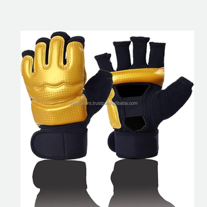 <b>Custom</b> <b>MMA</b> <b>Gloves</b> Leather Breathable Boxing <b>Gloves</b> Professional Sparring Training Supplier - Product Image 1