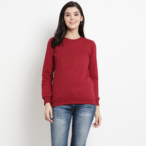 Jersey de lana de algodón 100% de alta calidad para mujer, sudadera con estampado de logotipo, cuello redondo, ropa de invierno de diseñador - Product Image 1