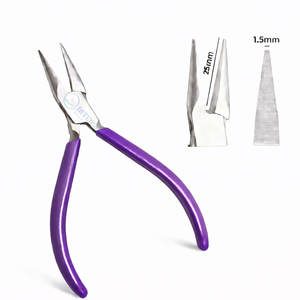 Alicates de Punta de Cadena con Acabado Liso, Herramienta Manual para Joyería, Abalorios, Enlazado, Doblado de Alambre - Product Image 6