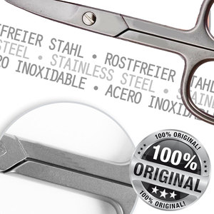 Ciseaux à ongles à cuticules à pointe pointue professionnels de haute qualité outil de manucure en acier inoxydable allemand pour la précision - Product Image 5