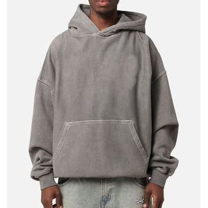 Sweat à capuche surdimensionné, sweats à capuche surdimensionnés, pull vintage pour couples, sweats à capuche délavés à l'acide pour hommes, streetwear - Product Image 4