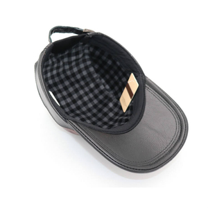 Gorro Deportivo de Invierno de Cuero con Bordado 3D Personalizado, Gorra Ajustable con Logotipo de Moda para Hombre, para Ciclismo y Playa - Product Image 3