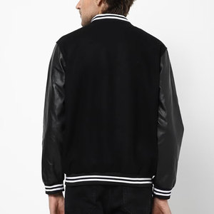 Vêtement d'extérieur en gros, meilleure vente, veste de baseball pour homme, look élégant, style boutonné, veste universitaire pour homme - Product Image 2