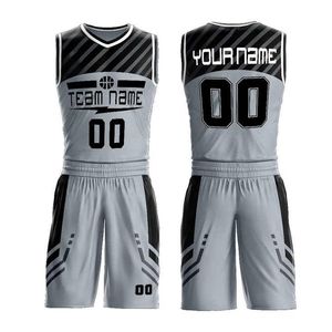 Maillots de basketball imprimés 100 % polyester pour l'hiver, design personnalisé, respirants, grandes tailles, haute qualité, séchage rapide, les plus vendus - Product Image 3