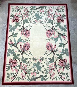 100% alfombra personalizable de 12mm de alta densidad de lana de Nueva Zelanda con mechones a mano en relieve para decoración de sala de oración - Product Image 1