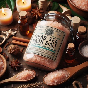 100% Raw 9Lb Polvo de baño del Mar Muerto Diseño de etiqueta privada Minerales de mar sin refinar para calmar la experiencia - Product Image 5