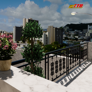 Solutions de design de balcon modernes et luxueuses en acier inoxydable pour les maisons, avec des détails artistiques, résistance aux intempéries, valeur longue durée - Product Image 4