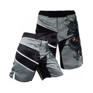 Shorts de MMA al por Mayor, Cintura Elástica, Deportivos, Sólidos, de Alta Calidad a Bajo Precio - Product Image 1