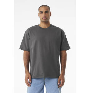 Bella + toile FWD mode 4610 hommes unisexe surdimensionné 100% coton T-Shirt 7.5 oz poids lourd Anti-rides Hip-Hop épaules tombantes - Product Image 1